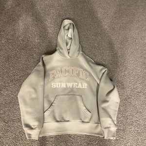 pacsun light green hoodie